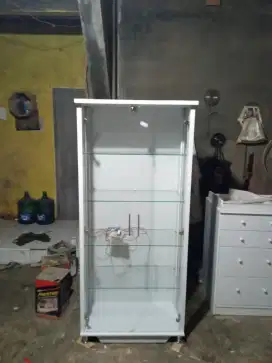 Lemari Hias pakai Lampu Led stripp