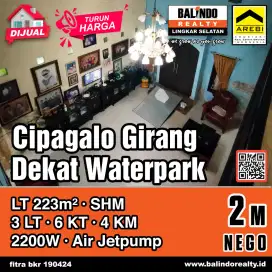 Rumah Cipagalo Girang Dekat Margacinta Waterpark