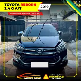 Toyota Reborn  2.4 G AT 2019 Pemakaian Terawat dan Rendah Kilometer