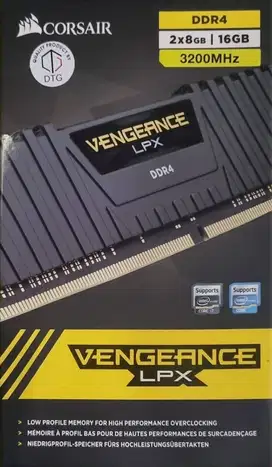 Corsair VENGEANCE LPX 16GB (2x8GB) DDR4 RAM 3200MHz