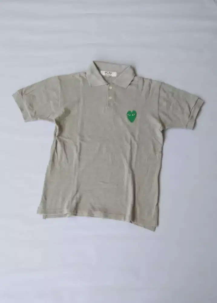 Play CDG big logo poloshirt