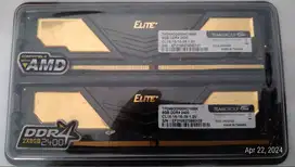 RAM DDR4 16GB (2x8GB) 2400MHz Teamgroup