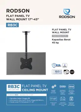 Jasa pasang bracket celling tv LED 32-43