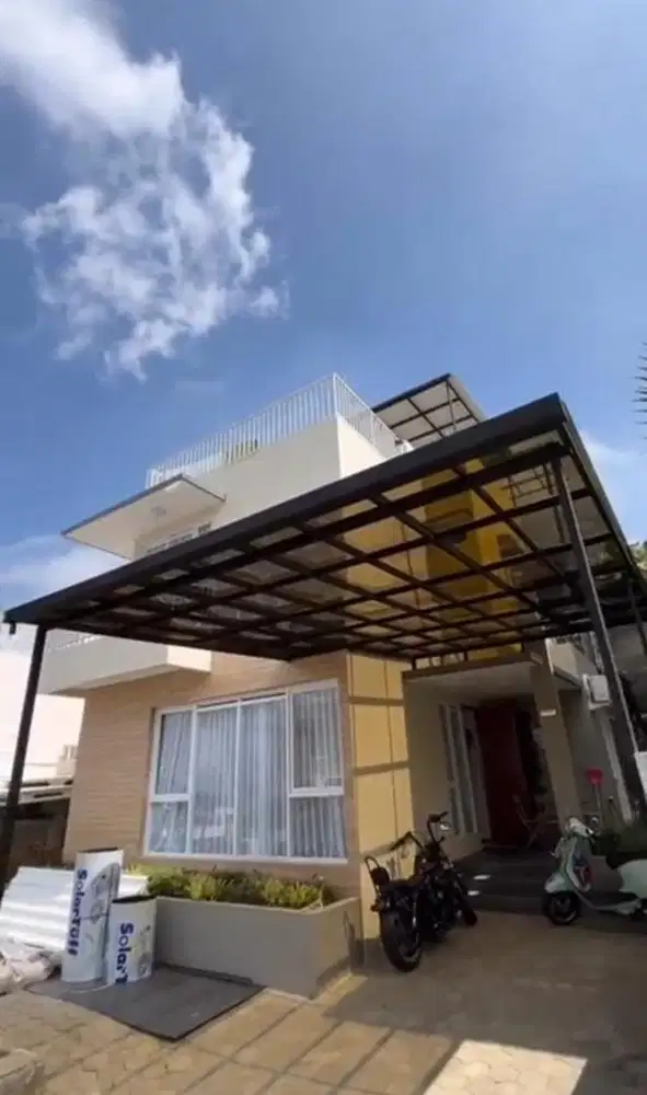 Canopy . Kanopi carport. Kanopi roftoof. Kanopi besi hollo glvs