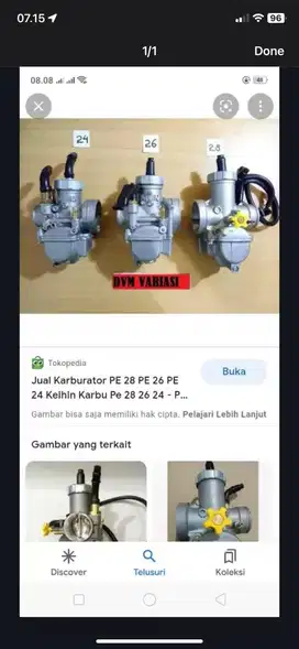 Karburator pe 28 24 26 promo 100 rb aja