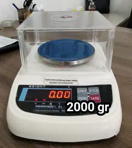 TIMBANGAN DIGITAL 2000 G Laboratory Tera Baru Akurat Original Henherr