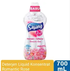 Sayang Detergent dan Softener cair kemasan 700 ml