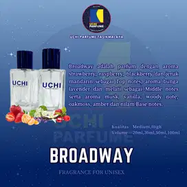 Uchi Parfume Best Seller Parfum BROADWAY (20ML,30ML,50ML,100ML)