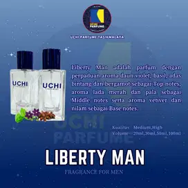 Uchi Parfume Best Seller Parfume LIBERTY MAN (20ML,30ML,50ML,100ML)