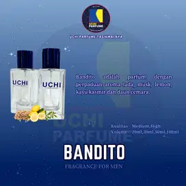 Uchi Parfume Best Seller Parfum Refill BANDITO(20ml,30ml,50ml,100ml)