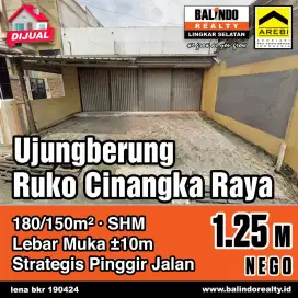 Jual Cepat Ruko Cinangka Dekat Alun Ujung Berung