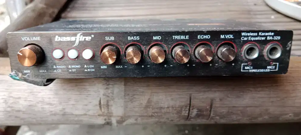 Preamp bassfire ba329