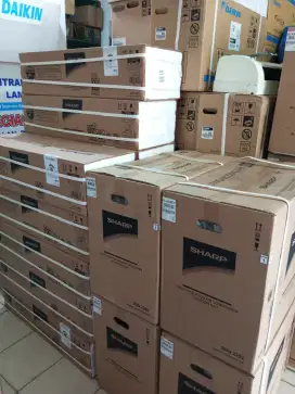 SHARP 1 PK AH-A9ZCY JUAL BERIKUT PEMASANGAN, GARANSI RESMI SHARP