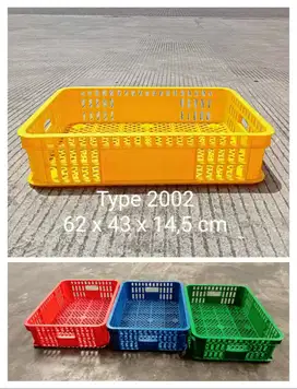 Keranjang plastik baru Pallet plastik palet