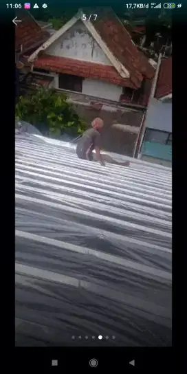 Jasa pemasangan atap baja ringan 017