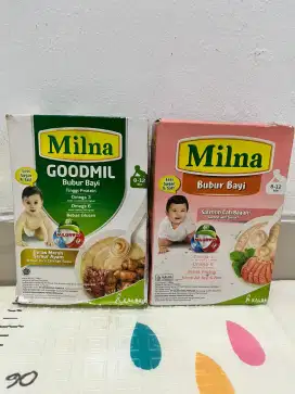 Jual Murah 2 Kotas Milna Bubur Bayi cuma 40rb