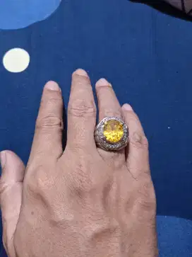 Batu yellow Topaz ring 6