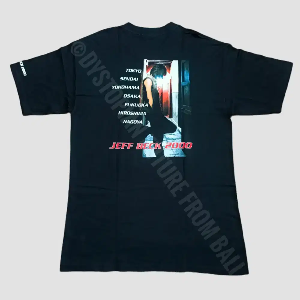 Vintage T-shirt Jeff Beck - Japan Tour 2000