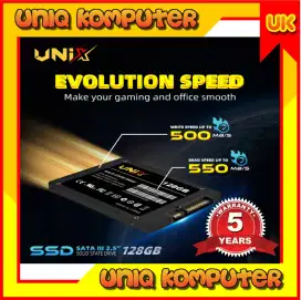 SSD 128 Gb UNIX, Garansi 5 Tahun
