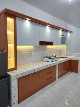 Kitchen set interior custom