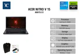 Acer Nitro V 15 i5 13420H RTX2050 4GB/ 16GB 512GB Win 11 144Hz IPS