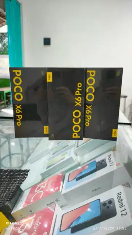 Poco X6 pro Ram 12/512 baru Bergaransi resmi