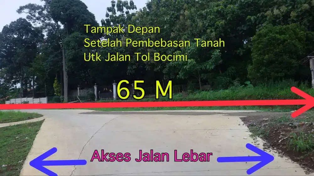 Rumah/HITUNG HARGA TANAH , Luas 1 Ha di Daerah Rancamaya, Kota Bogor