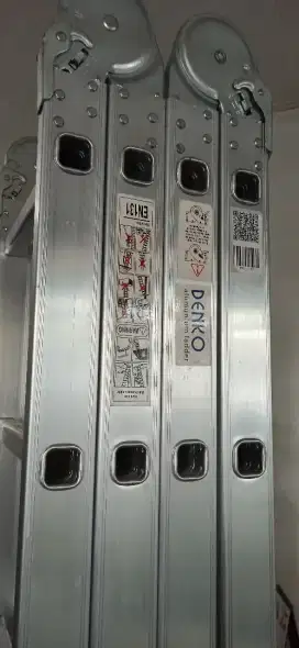 Tangga lipat almunium 8 mtr merk Denko