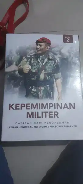 Buku Kepemimpinan Militer Prabowo Subianto