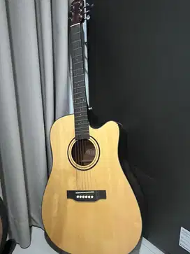 Gitar evora akustik, dipakai 1X doang