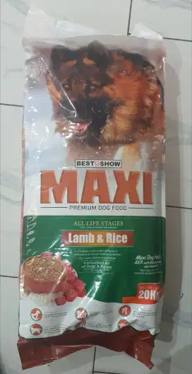 Dogfood Best In Show Maxi Dog Lamb & Rice 20kg