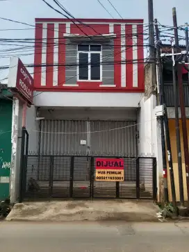 Dijual segera rumah+toko 2 lantai