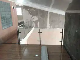 Railing tangga kaca, Railing balkon, kaca Shower, kanopi kaca, Alderon