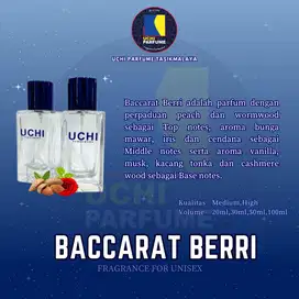 Uchi Parfume Best Seller Parfum BACCARAT BERRI (20ml,30ml,50ml,100ml)