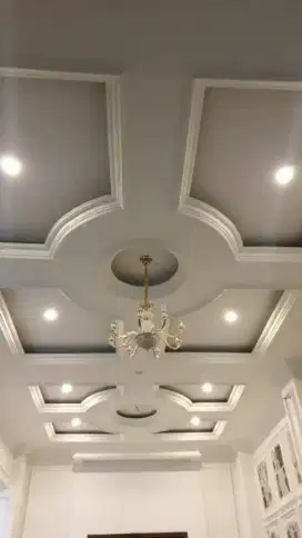 Tukang specialist plafon gypsum pvc wallmolding canopy murah