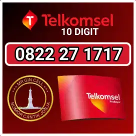 Nomor cantik telkomsel simpati 10 digit tripel rapi abab