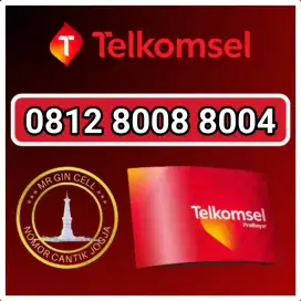 Nomor cantik telkomsel simpati rapi 8008 8004