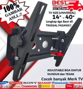 Bracket tv lcd dan led