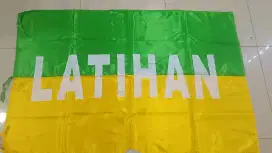 Bendera latihan ukuran 100x150cm