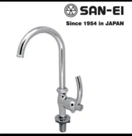 Keran Angsa cuci piring Stainless SAN-EI wastafel/Sink free ongkir