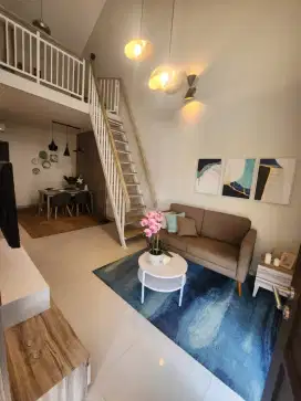 DIJUAL Rumah Baru Estetik SHM furnished, Kemang Eminence dkt tol Bogor
