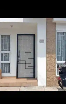 Tralis pintu dobel kasa model lm01
