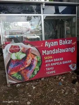 Jual etalase ayam bakar