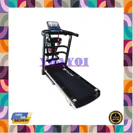 Total Fitness Treadmill Elektrik 4 Fungsi Motor 1,5 HP TL-607