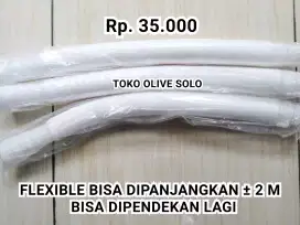 Selang Pembuangan Air Mesin Cuci flexible Panjang ± 2 Meter