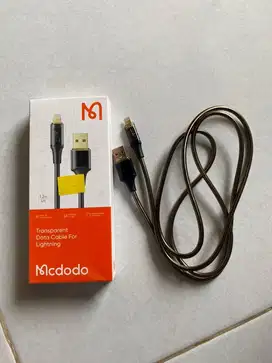 Kabel data charger iPhone merk Mcdodo USB A to Lightning