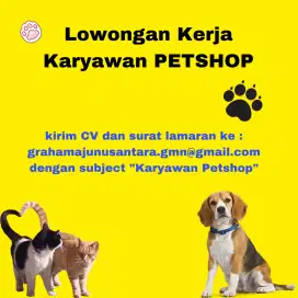 Penjaga toko (PETSHOP)