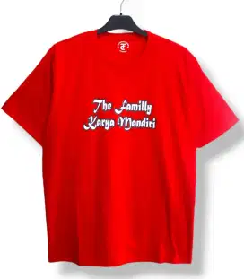 Kaos custom sablon satuan