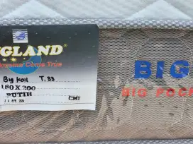 Promo Matras / springbed bigland big koil big pocket 180