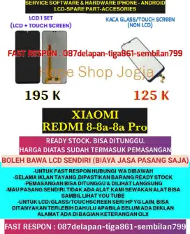 Service HP-Baterai-Touchscreen-LCD Xiaomi Redmi 8-8a-8a pro